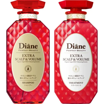 Diane Perfect Beauty Scalp and Volume Shampoo & Treatment Citrus Tea 450ml