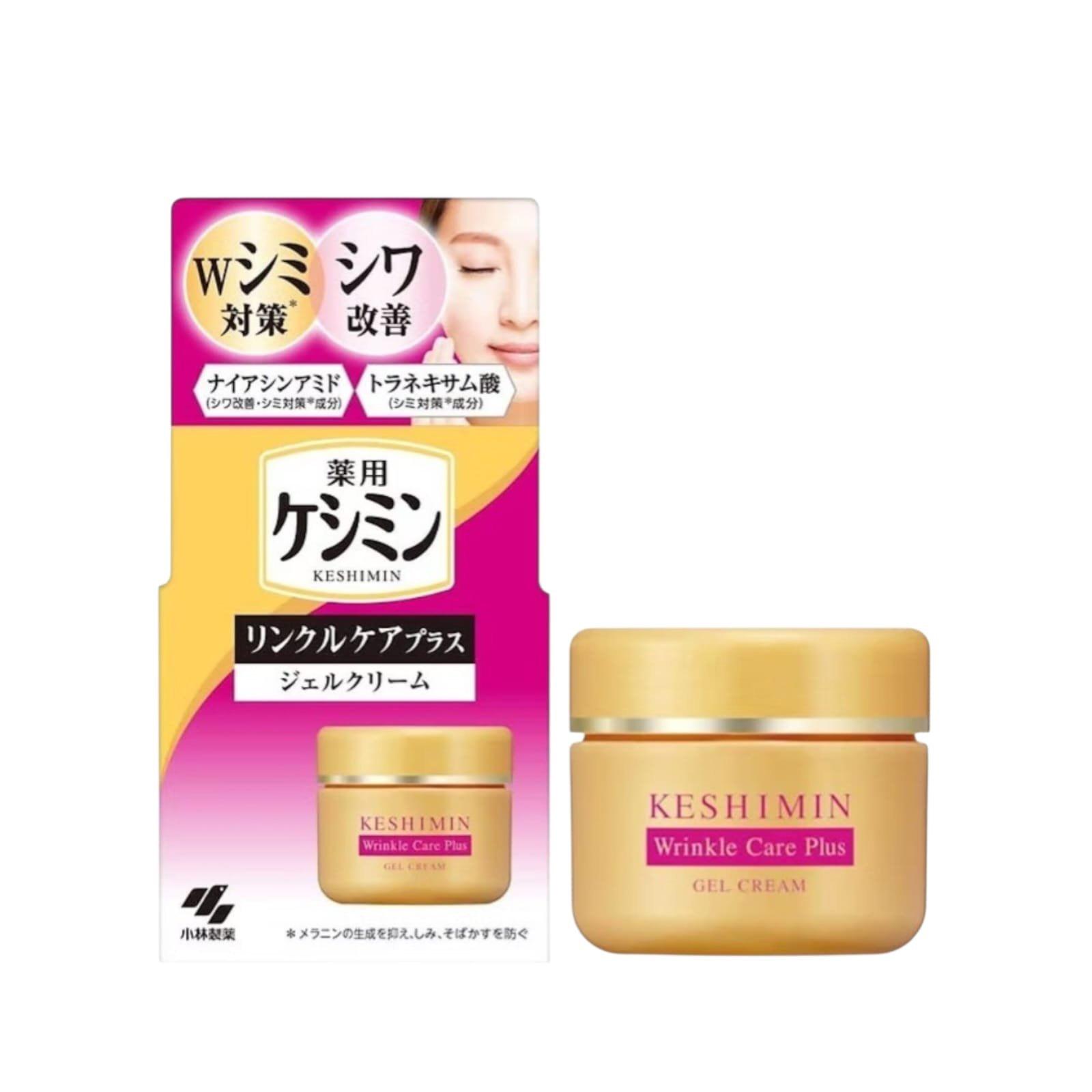 Kobayashi Pharmaceutical Keshimin Wrinkle Care Plus Gel Cream(50g)