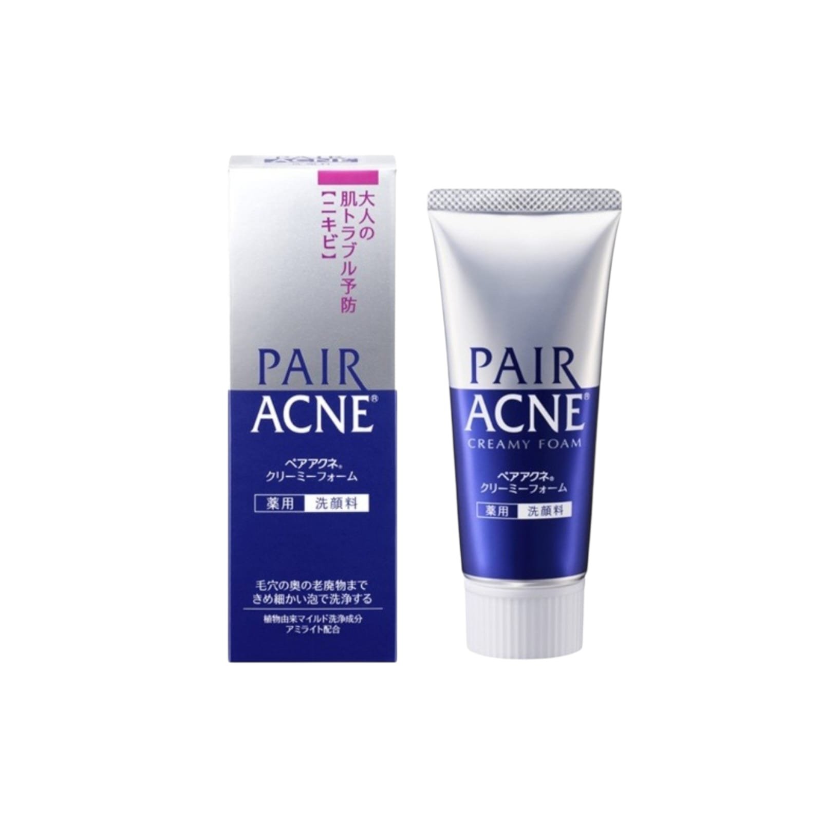 LION PAIR ACNE Creamy Foam Facial Washing Foam 80g