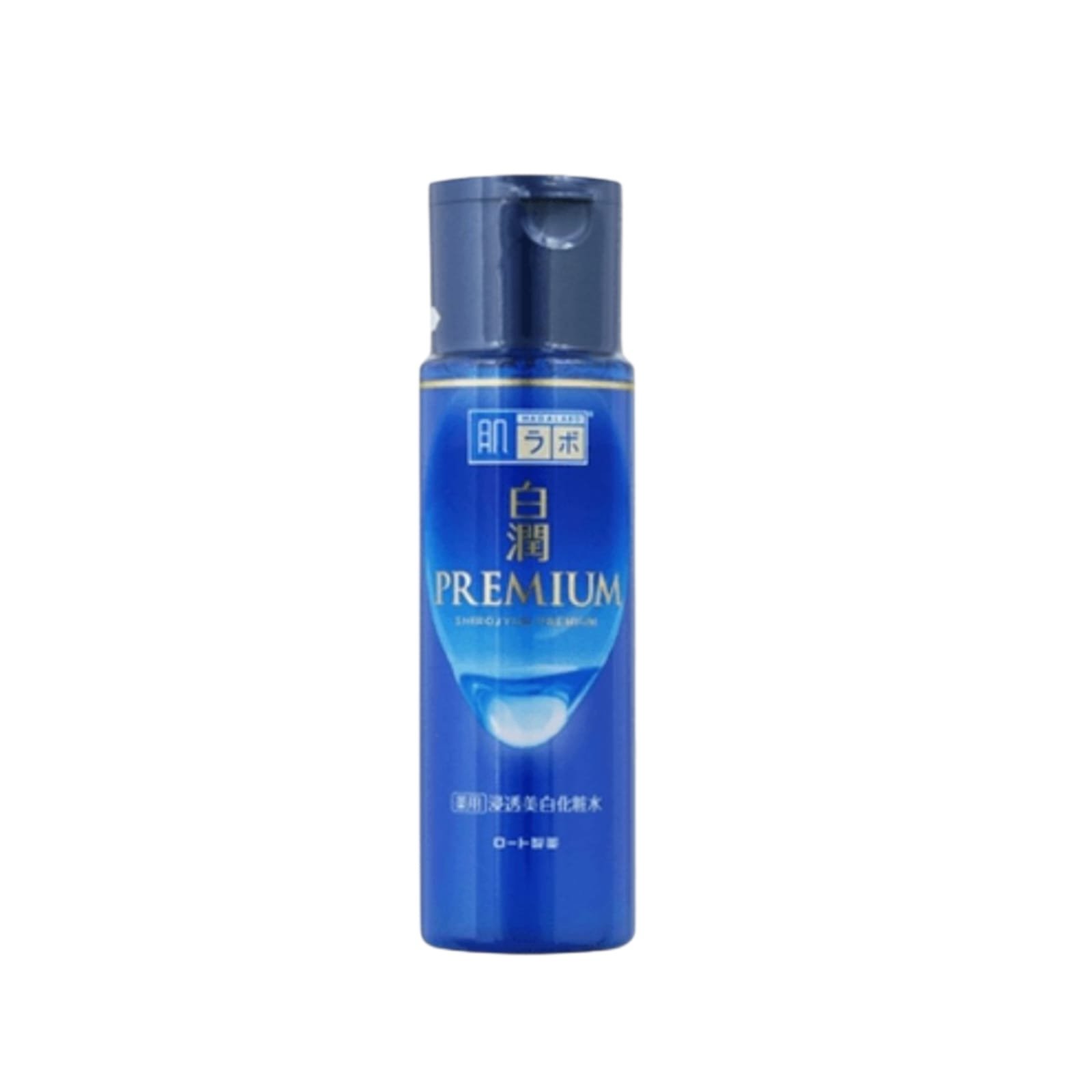 Rohto Hadalabo Shirojyun Premium medicated Whitening Rice Milk Lotion(140ml)