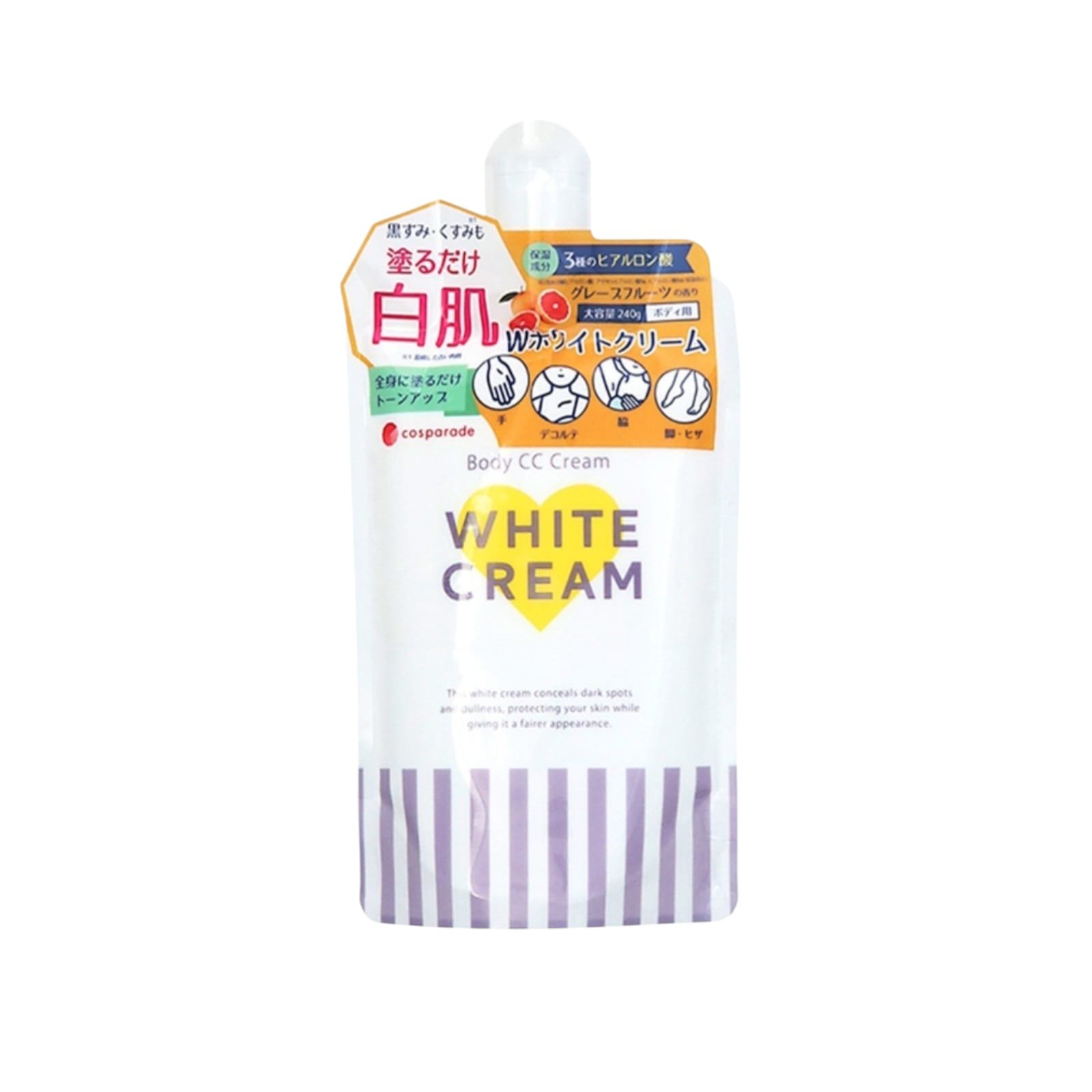 Cosparade Body CC Cream White Cream –( 240g)
