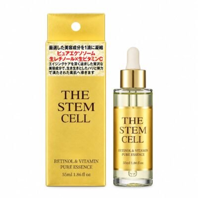 THE STEM CELL Retinol and Vitamin Pure Essence 55ml Japanese Skincare Serum