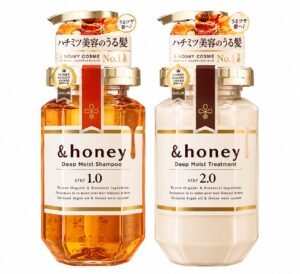 &honey Deep Moist Shampoo and Treatment Set for Dry Brittle Hair