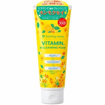 Kinmokusei Vitamin W Cleansing Foam 300g Japanese Face Wash