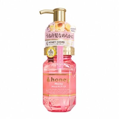 &honey Hair Oil 100ml Melty Moist Rich Pink Bottle