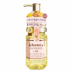 &honey Hair Oil 100ml Moist Shine Japanese Hair Oil with Gold Pump